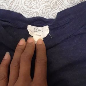 Ann Taylor Lounge Wear Shirt